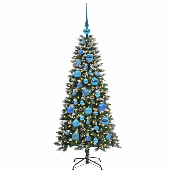 Árbol de Navidad artificial con 150 LED Verde 50 x 50 x 120 cm M 3