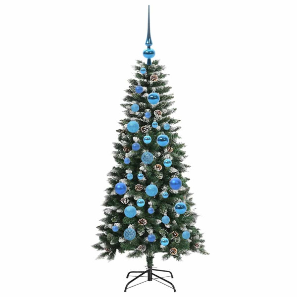 Árbol de Navidad artificial con 150 LED Verde 50 x 50 x 120 cm M 4