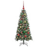 Árbol de Navidad artificial con 150 LED Verde 50 x 50 x 120 cm 3