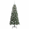 Árbol de Navidad artificial con 150 LED Verde 66 x 66 x 150 cm 3