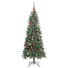 Árbol de Navidad artificial con 150 LED Verde 66 x 66 x 150 cm 3