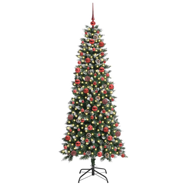 Árbol de Navidad artificial con 300 LED Verde 76 x 76 x 150 cm M 3