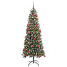 Árbol de Navidad artificial con 300 LED Verde 76 x 76 x 150 cm 3