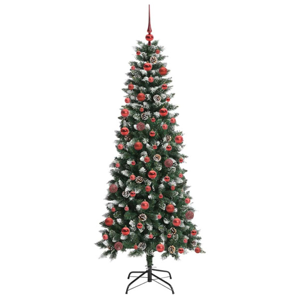 Árbol de Navidad artificial con 300 LED Verde 76 x 76 x 150 cm M 4