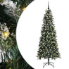 Árbol de Navidad artificial con 300 LED Verde 76 x 76 x 150 cm 2