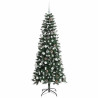 Árbol de Navidad artificial con 300 LED Verde 76 x 76 x 150 cm 4