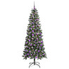 Árbol de Navidad artificial con 300 LED Verde 76 x 76 x 150 cm 3