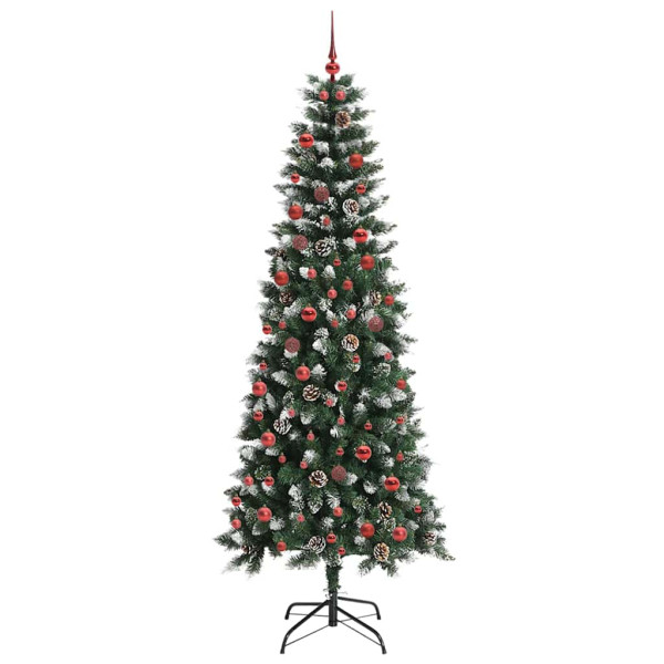 Árbol de Navidad artificial con 300 LED Verde 86 x 86 x 210 cm M 3