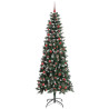 Árbol de Navidad artificial con 300 LED Verde 86 x 86 x 210 cm 3