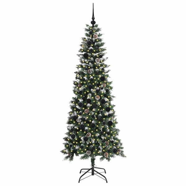 Árbol de Navidad artificial con 300 LED Verde 86 x 86 x 210 cm M 3