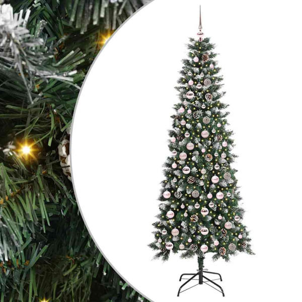 Árbol de Navidad artificial con 300 LED Verde 86 x 86 x 210 cm M 2