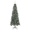 Árbol de Navidad artificial con 300 LED Verde 86 x 86 x 210 cm 4