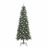 Árbol de Navidad artificial con 300 LED Verde 86 x 86 x 210 cm 3