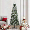Árbol de Navidad artificial con 300 LED Verde 86 x 86 x 210 cm 1