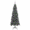 Árbol de Navidad artificial con 300 LED Verde 86 x 86 x 210 cm 4