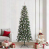 Árbol de Navidad artificial con 300 LED Verde 96 x 96 x 240 cm 1