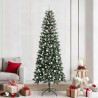 Árbol de Navidad artificial con 300 LED Verde 96 x 96 x 240 cm 1