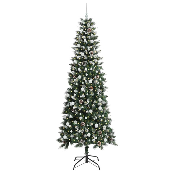 Árbol de Navidad artificial con 300 LED Verde 96 x 96 x 240 cm M 3