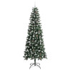 Árbol de Navidad artificial con 300 LED Verde 96 x 96 x 240 cm 4