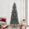 Árbol de Navidad artificial con 300 LED Verde 96 x 96 x 240 cm 1