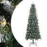 Árbol de Navidad artificial con 300 LED Verde 96 x 96 x 240 cm 1