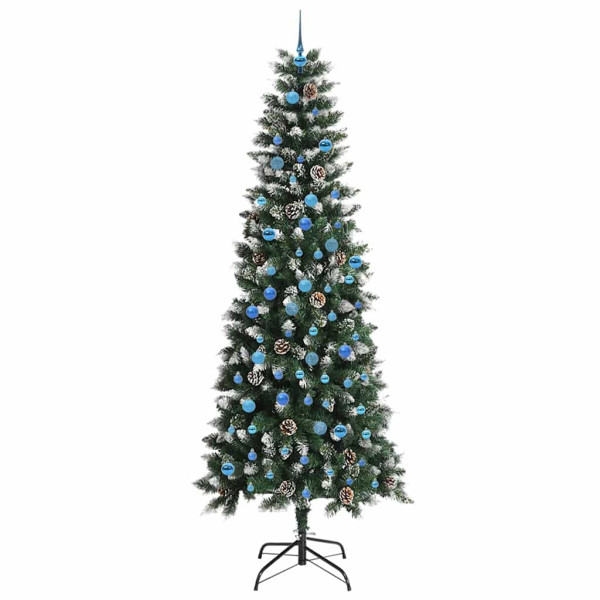 Árbol de Navidad artificial con 300 LED Verde 96 x 96 x 240 cm M 3