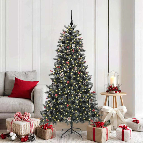 Árbol de Navidad artificial con 300 LED Verde 99 x 99 x 180 cm D