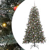 Árbol de Navidad artificial con 300 LED Verde 99 x 99 x 180 cm 2