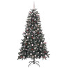 Árbol de Navidad artificial con 300 LED Verde 99 x 99 x 180 cm 4