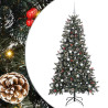 Árbol de Navidad artificial con 300 LED Verde 99 x 99 x 180 cm 2