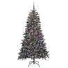 Árbol de Navidad artificial con 300 LED Verde 99 x 99 x 180 cm 3