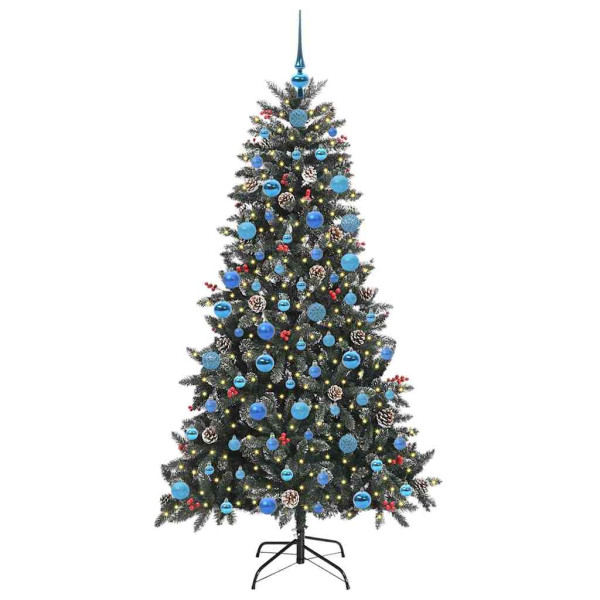 Árbol de Navidad artificial con 300 LED Verde 99 x 99 x 180 cm M 3