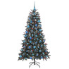 Árbol de Navidad artificial con 300 LED Verde 99 x 99 x 180 cm 4