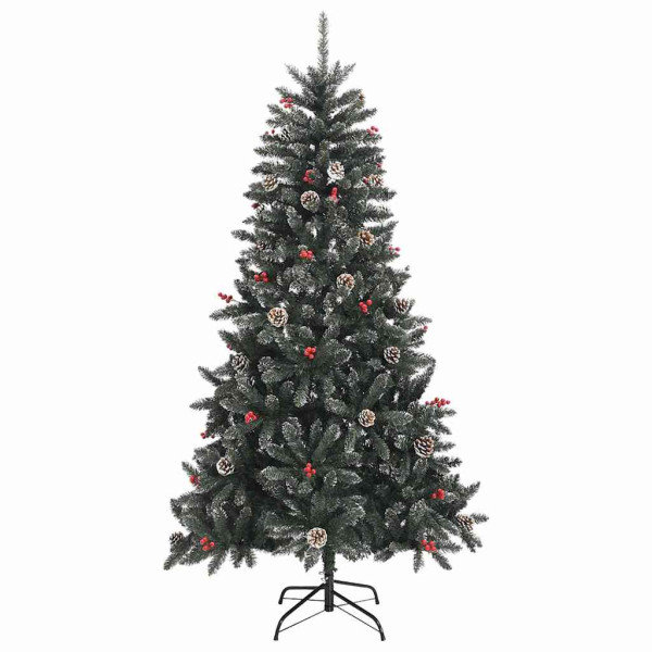 Árbol de Navidad artificial con 300 LED Verde 99 x 99 x 180 cm M 5