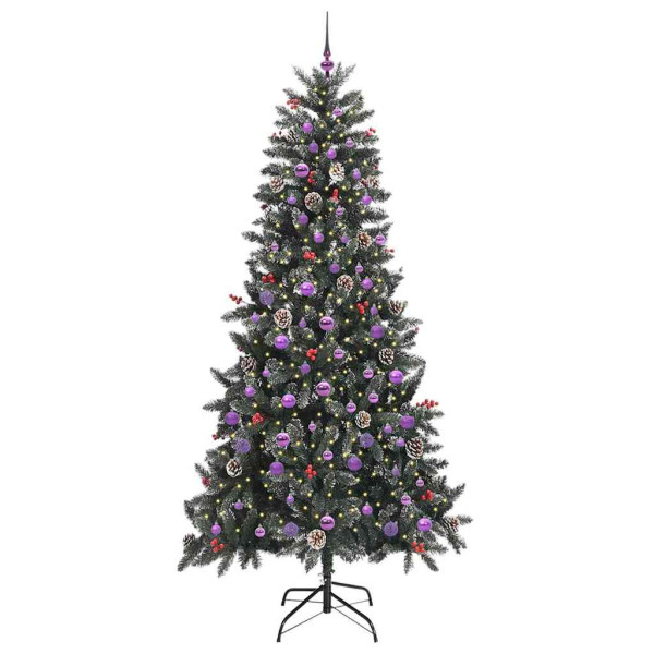 Árbol de Navidad artificial Verde 129.5 x 129.5 x 240 cm M 3