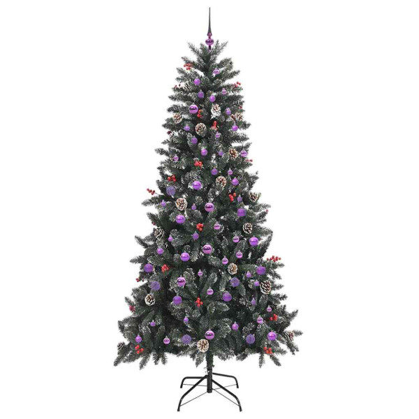 Árbol de Navidad artificial Verde 129.5 x 129.5 x 240 cm M 4