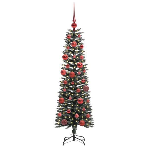 Árbol de Navidad artificial con 150 LED Verde 43 x 43 x 150 cm M 3