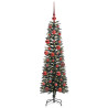 Árbol de Navidad artificial con 150 LED Verde 43 x 43 x 150 cm 3