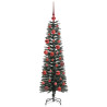 Árbol de Navidad artificial con 150 LED Verde 43 x 43 x 150 cm 4