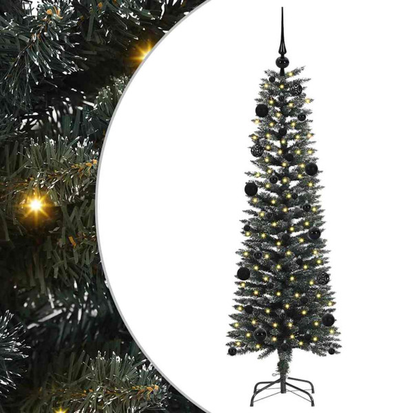 Árbol de Navidad artificial con 150 LED Verde 43 x 43 x 150 cm M 2