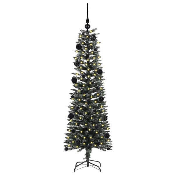 Árbol de Navidad artificial con 150 LED Verde 43 x 43 x 150 cm M 3