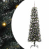Árbol de Navidad artificial con 150 LED Verde 43 x 43 x 150 cm 1