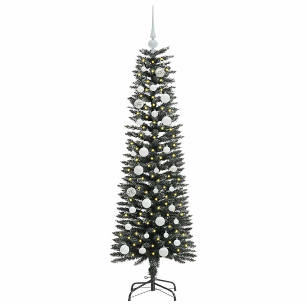 Árbol de Navidad artificial con 150 LED Verde 43 x 43 x 150 cm M 3