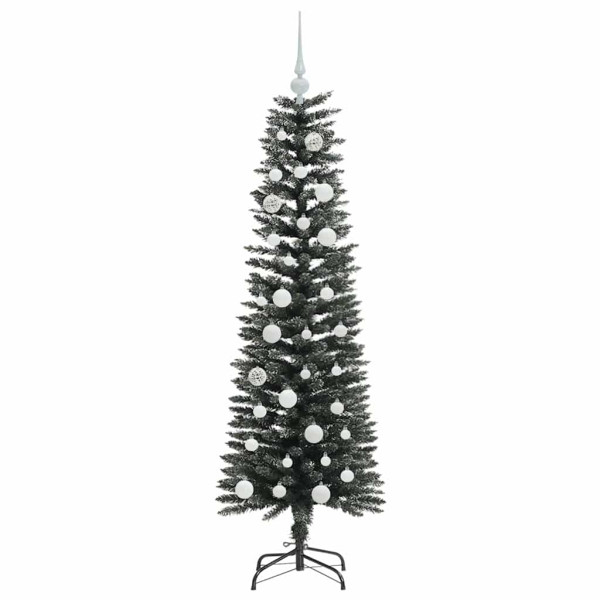 Árbol de Navidad artificial con 150 LED Verde 43 x 43 x 150 cm M 4