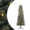 Árbol de Navidad artificial con 150 LED Verde 43 x 43 x 150 cm 2