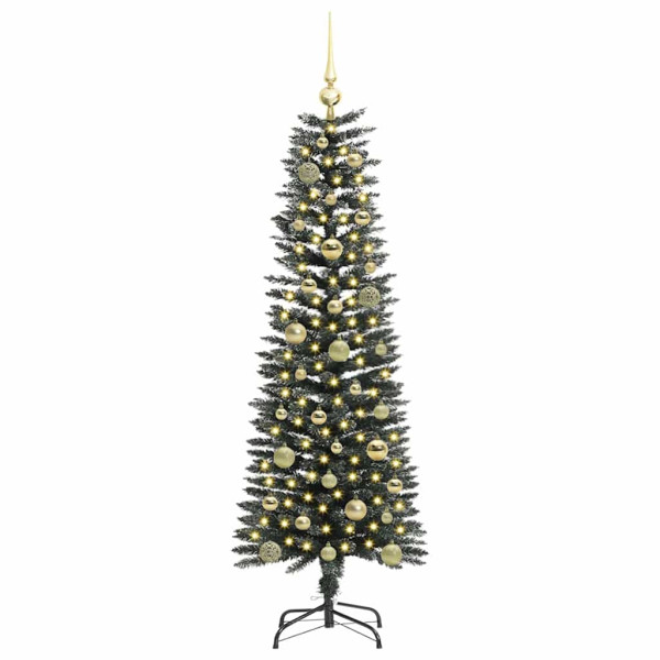 Árbol de Navidad artificial con 150 LED Verde 43 x 43 x 150 cm M 3