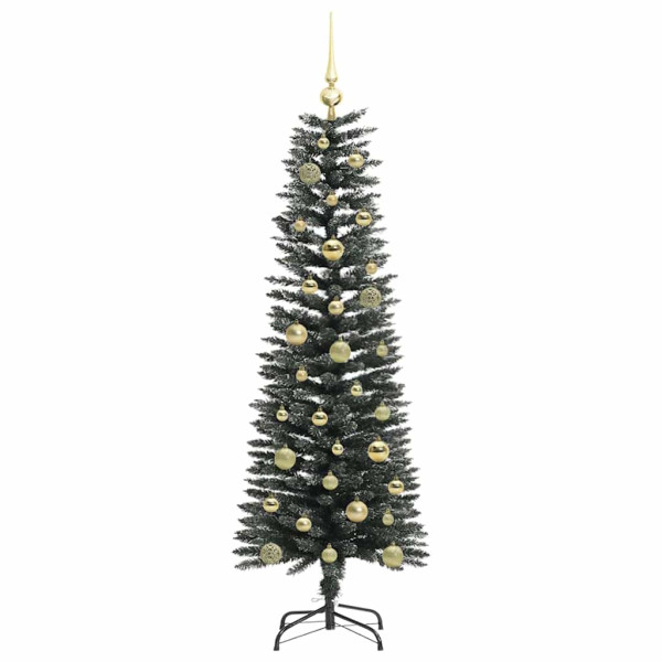 Árbol de Navidad artificial con 150 LED Verde 43 x 43 x 150 cm M 4