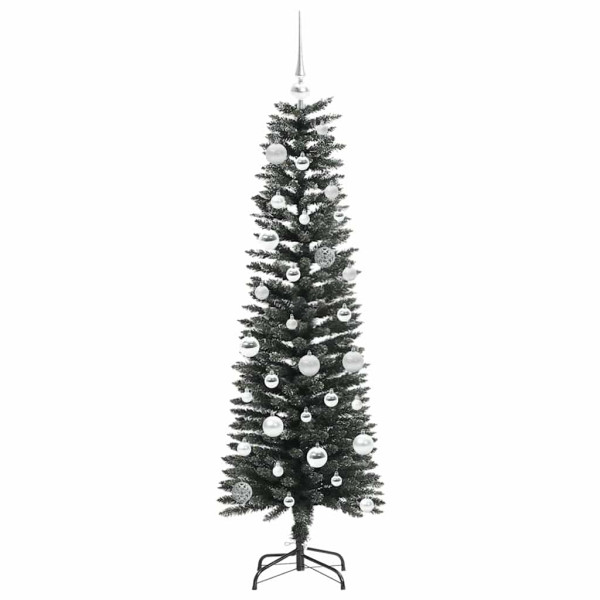 Árbol de Navidad artificial con 150 LED Verde 43 x 43 x 150 cm M 4