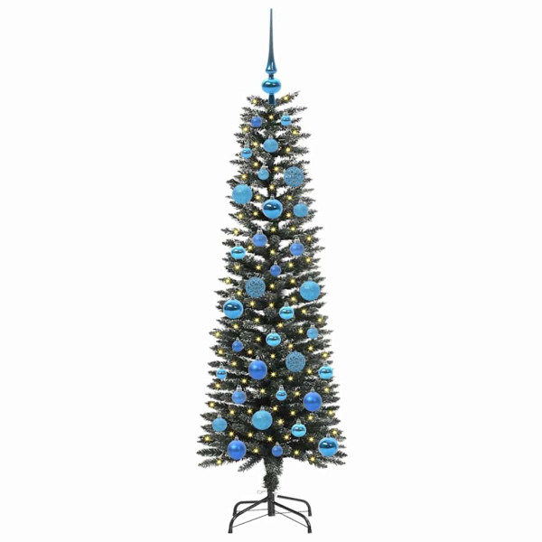 Árbol de Navidad artificial con 150 LED Verde 43 x 43 x 150 cm M 3