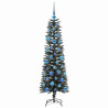 Árbol de Navidad artificial con 150 LED Verde 43 x 43 x 150 cm 4